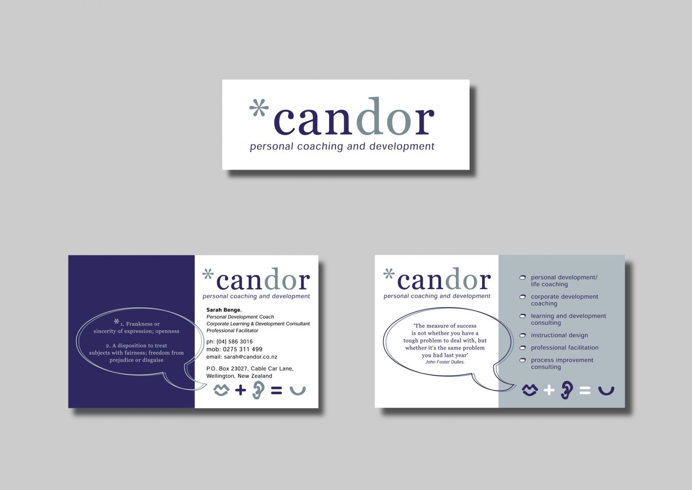 Candor Business Stationery